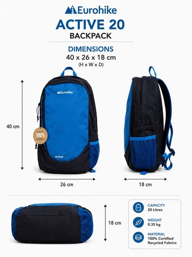 Eurohike active 20l - 20l, core