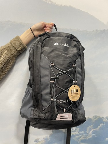 Eurohike black backpack - black,