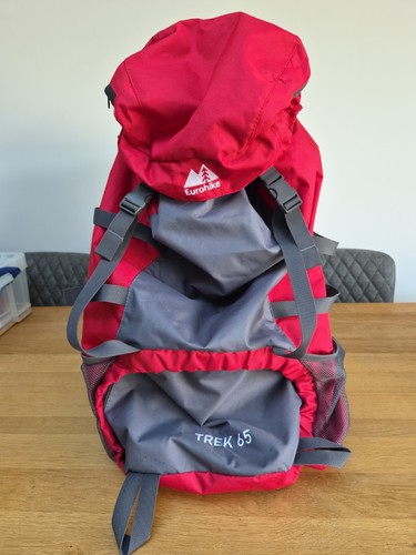 Large red grey eurohike - large, trek